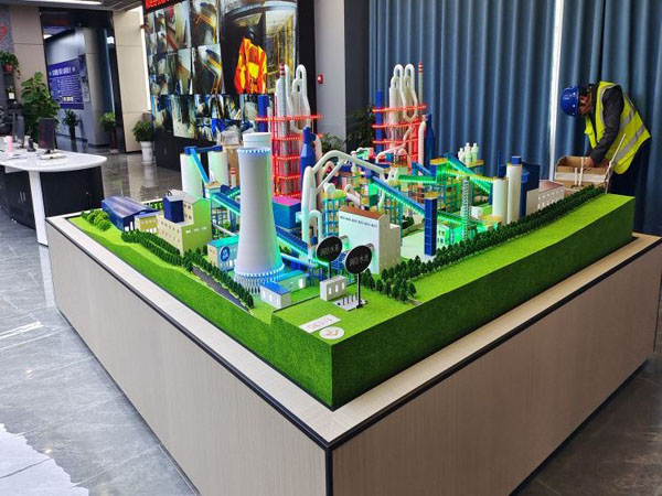 百色工业沙盘模型制作