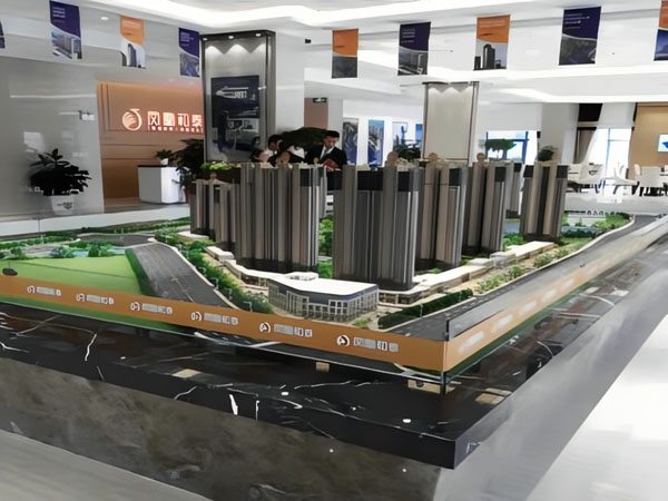 百色楼盘沙盘模型是房地产开发商楼盘销售的焦点