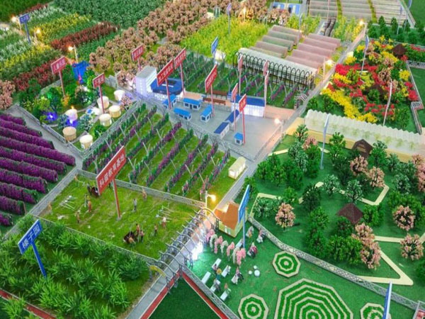 百色农业沙盘模型制作